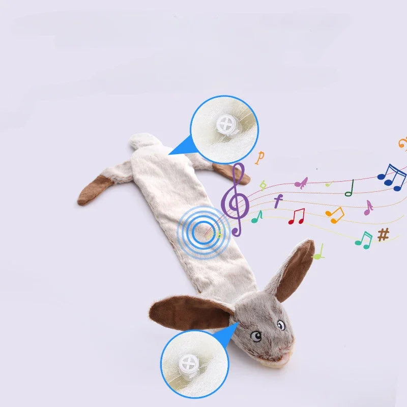 Funny Simulated Animal No Stuffing Dog Toys with Squeakers Durable Stuffingless Plush Squeaky Dog Chew Toy Pet Squeak Toy New